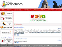 Tablet Screenshot of comune.longobucco.cs.it